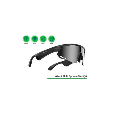 Genel Ürün Wiami Akıllı Sporcu Güneş Gözlüğü – Bluetooth, Hoparlörlü Ve Dayanıklı Tasarım