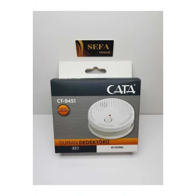 Genel Ürün Duman Dedektörü Ct-9451 ( Pil Çıkmaz )