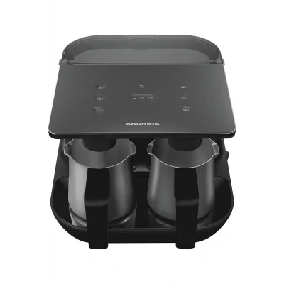 Genel Ürün İkili  Türk Kahvesi Makinesi Çelik Cezveli 1.5 Litre Su Kapasitesi