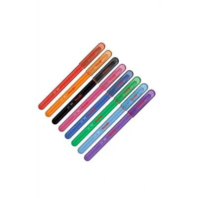 Genel Ürün Jel Roller Kalem Seti 0.7 Mm 8 Renk Karışık