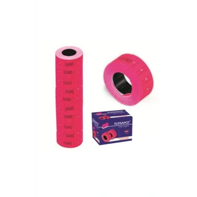 Genel Ürün Elegance 210p Fiyat Etiketi Pembe 10lu (1 PAKET 10 ADET)