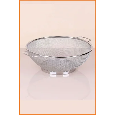 Genel Ürün Kulplu Süzgeç, Paslanmaz Çelik 20 cm Çap