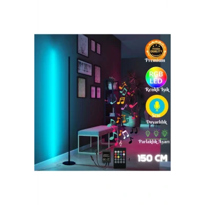 Genel Ürün Voıce Stıck -Sese ve Müziğe Duyarlı - Kumandalı -Oda Aydınlatma Sistemi Full Rgb- Çok Özellik 150 cm