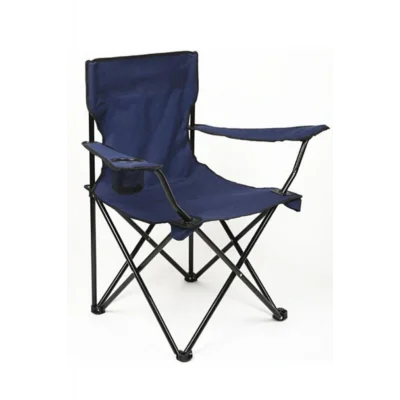Genel Ürün Lacivert Katlanabilir Taşıma Çantalı Kamp Sandalyesi