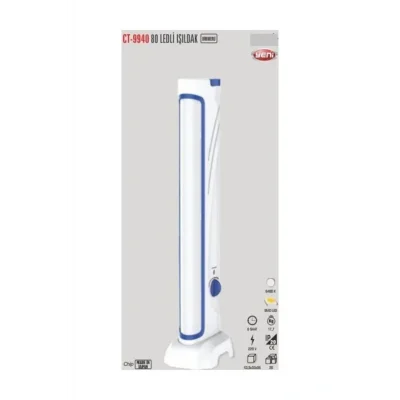 Kol Saati Ct-9940 80 Ledli Dimmerli 6 Saat Şarjlı Ayarlı Işıldak Ct-9940