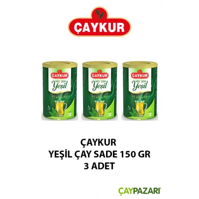 Genel Ürün HERDEM YEŞİL ÇAY 150 GR. 3 ADET