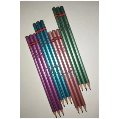 Genel Ürün Metalik Kurşun Kalem Hb 12 Adet