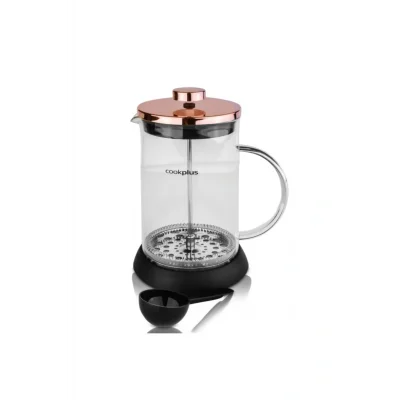 Genel Ürün Coffee Bean Borosilikat Cam Bronz French Press 800 Ml