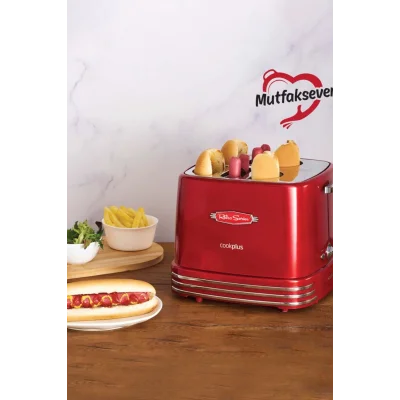 Genel Ürün Mutfaksever 4lü Sosisli Sandviç (Hot Dog) Yapma Makinesi