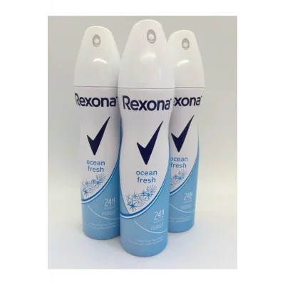 Genel Ürün Deodorant Sprey Ocean Fresh 150 Ml X 3 Adet