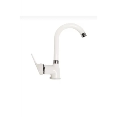 Genel Ürün Beyaz Lavabo Bataryası Armatür