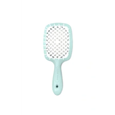 Genel Ürün Superbrush Turkuaz Beyaz Saç Fırçası