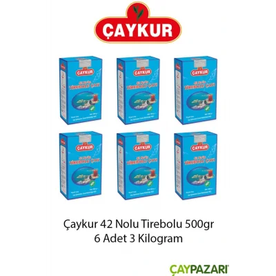 Genel Ürün 42 NOLU TİREBOLU 500 GR. 6 ADET (3 KİLOGRAM)