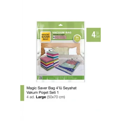 Genel Ürün 4’lü Vakumlu Poşet Set-1