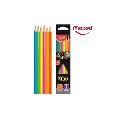 Genel Ürün Color Pep S Fluo Kuru Boya 6 Lı