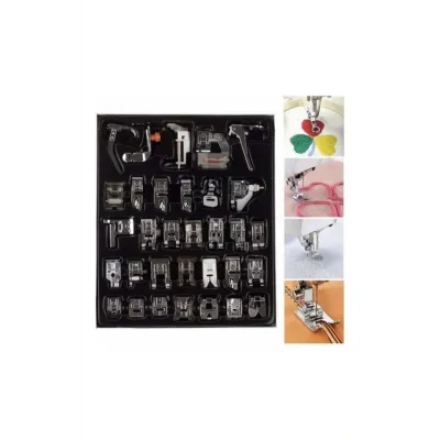 Genel Ürün Ev Tipi Aile Dikiş Makinası 32 Parça Ayak Seti