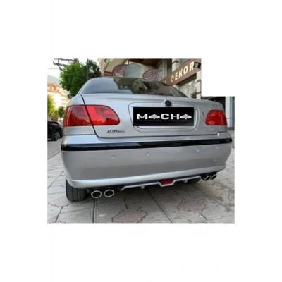 Genel Ürün Fiat Albea Üniversal Arka Tampon Difüzör Çift Egzoz Çıkışlı