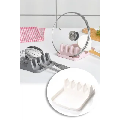 Genel Ürün Tabak Tutucu Ve Kaşıklık Tencere Kapağı Standı Kaşık Kepçe Altlığı Düzenleyici Org-85