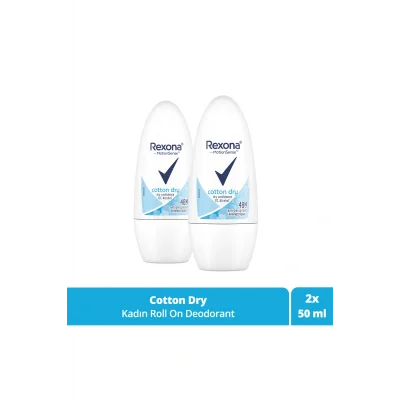Genel Ürün Motionsense Kadın Roll On Deodorant Cotton Dry 50 ml X2