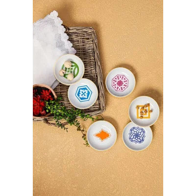 Genel Ürün Morocco 6 Renk Mini Kase Takımı 10cm