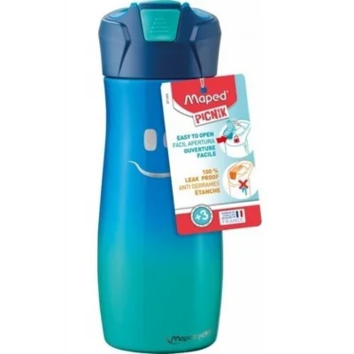 Genel Ürün Matara Pıcnık 580 Ml Çelık Gülen Yüz Mavı 871303