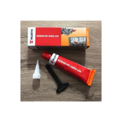 Genel Ürün Silikon Sıvı Conta Siyah 250°c Isıya Dayanıklı 70ml