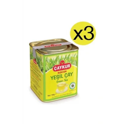 Genel Ürün ÇAYKUR BURCUM YEŞİL ÇAY 100GR x 3 ADET