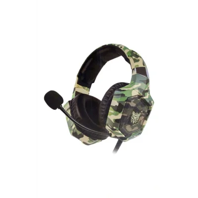 Genel Ürün K8 Kamuflaj Gaming Profesyonel Led Işıklı Oyuncu Kulaklığı