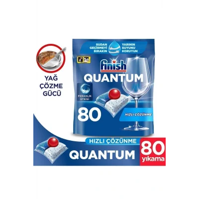 Genel Ürün Quantum 80 Tablet Bulaşık Makinesi Deterjanı