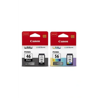 Genel Ürün Pıxma E464 Yazıcı Kartuşu Pg-46 Cl-56 Orijinal Mürekkep Kartuş