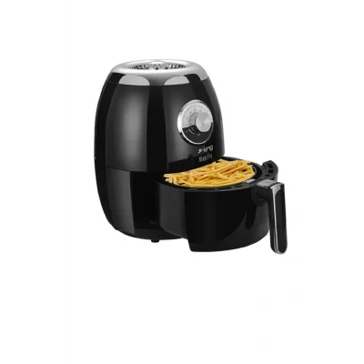 Genel Ürün KYF-25 NEW Magicfry Airfryer Yağsız Sıcak Hava Fritöz Siyah -Turbo motor gücü 4 Yıl Garantİ