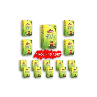 Genel Ürün Organik Rize Çayı 500 gr X 15 Adet