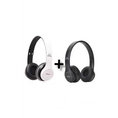 Genel Ürün P47 Extra Bass Wireless Bluetooth Kafa Üstü Kulaklık 5.1 Edr