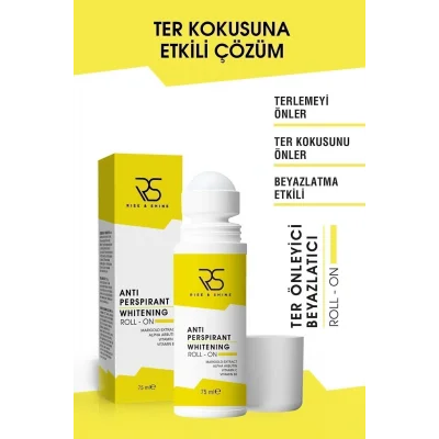 Genel Ürün Rise & Shine Antiperspirant Whitening Roll On - 75 ML