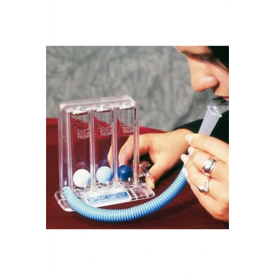 Genel Ürün Triflo Solunum Egzersiz Cihazı 3 Üfleme Topu- Solunum/nefes Egzersiz Aleti