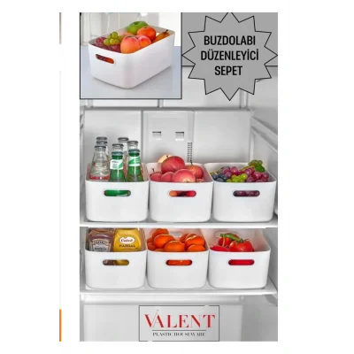 Dolap Düzenleyici 3 Adet Buzdolabı Banyo Mutfak Dolap İçi Düzenleyici Organizer