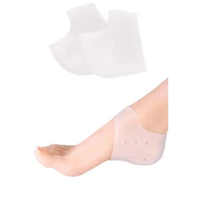Genel Ürün 2li Ayak Bakımı Silikon Topuk Koruyucu Çatlak Nasır Önleyici Cilt Kuruluğu