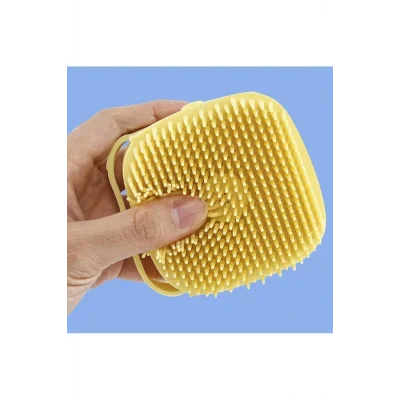 Genel Ürün Kedi Köpek Şampuan Hazneli Yıkama Fırçası Kedi Köpek Yıkama Fırçası Masaj Tarağı