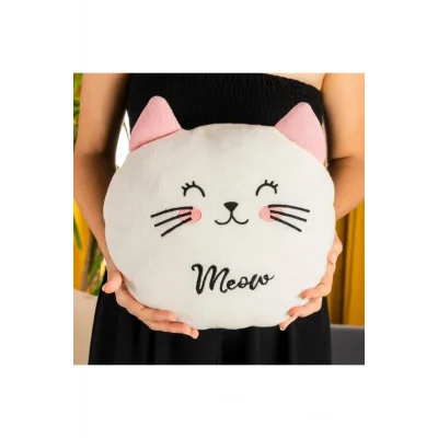 Genel Ürün Sevimli Kedi Peluş Yastık