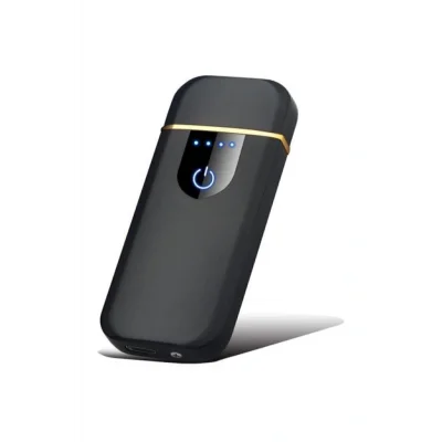 Genel Ürün Nanopro Parmak Izi Dokunmatik Çakmak Usb Şarj Anti-rüzgar Elektronik Çakmak