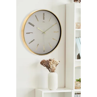 Kol Saati GOLD BEJ KADRAN RAKAMLI DUVAR SAATİ 43 CM