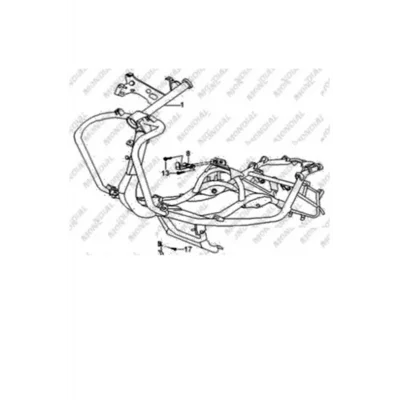 Genel Ürün Şasi Sk 125 Mt Orj.