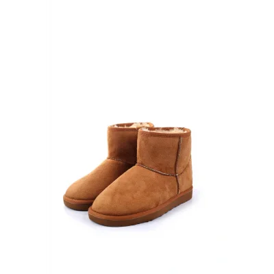 Genel Ürün Pc-52127 Süet Spor Rahat Taban Kürklü Kadın Bot