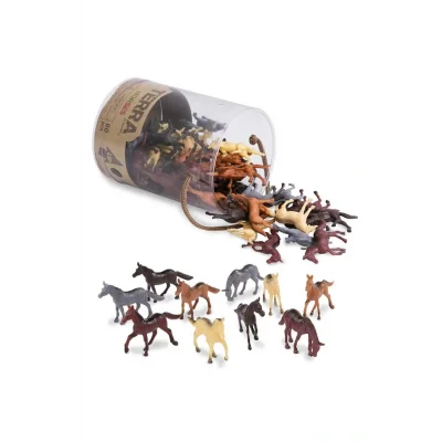 Genel Ürün Terra 60 Parça Küçük Oyun Seti - Atlar