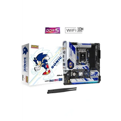 Genel Ürün B760m Pg Sonıc Wifi Intel Lga1700 Matx Anakart