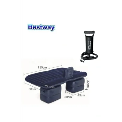 Genel Ürün 67780 Araç Içi Şişme Yatak Pompalı 135x13x80cm