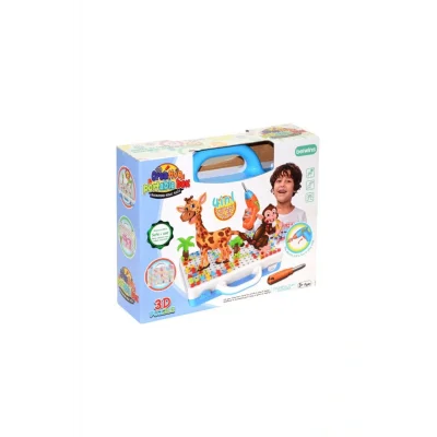 Genel Ürün 3d Matkaplı 239 Parça Creative Puzzle 11b Mozaik Puzzle Çantalı Eğitici 239 Parça