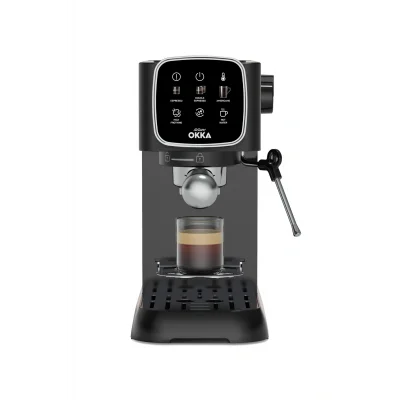 Genel Ürün OK0034-05 Arzum Okka Espresso Solo Yarı Otomatik Espresso Makinesi - Krom