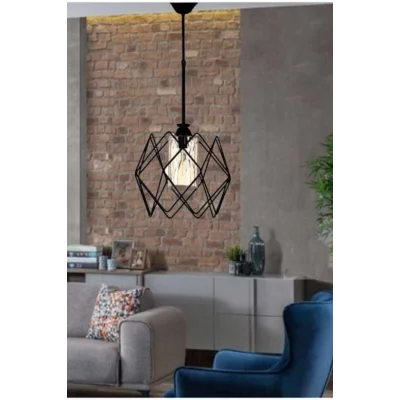 Genel Ürün Trend Siyah Jaka Lüx Sarkıt Avize