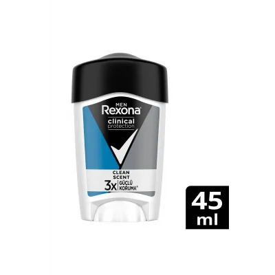 Genel Ürün Men Clinical Protection Erkek Stick Deodorant Clean Scent 3x Güçlü Koruma 45 ml